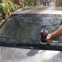 پولیش شیشه BMW توسط ترمیم شیشه غرب09125239881