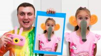 برنامه کودک ملینا با ماسک جادویی - سرگرمی کودکانه
