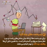 راز و رمز چپ دست بودن