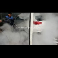 شستشو بدنه ماشین با لنس دو تیکه در کارواش بخار