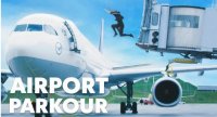 وقتی پارکور کار در فرودگاه ممکنه از پرواز جا بمونه !