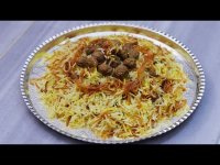 طرز تهیه رشته پلو با گوشت قلقلی