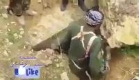 وقتی "حشد‌ شعبی" یک داعشی را از سوراخ ترس بیرون می‌آورد