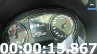 تست شتاب و حداکثر سرعت  آئودی RS3