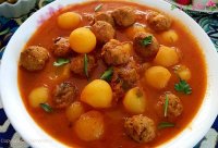طرز تهیه کله گنجشکی (کوفته قلقلی)