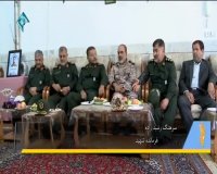 دیدار فرمانده کل سپاه با خانواده "شهید حججی"