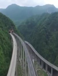 جاده های چین صنعت عجیب دست بشر !