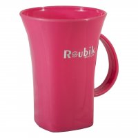 لیوان پلاستیکی دسته دار روبیک پلاستیک