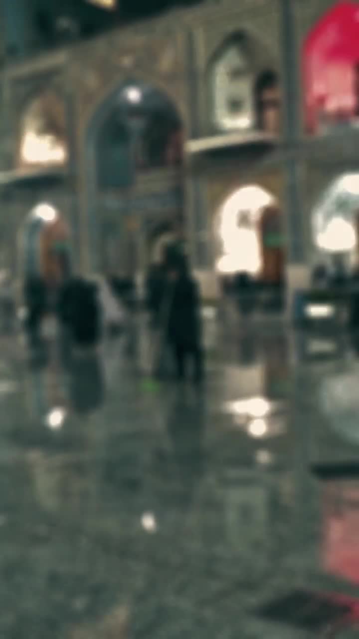 کمی از قشنگیای حرم امام رضا(ع)