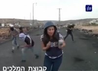 تیرخوردن خبرنگار زن توسط نطامیان اسرائیلی