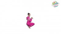 آموزش یوگای کودک - حرکت کانگورو
