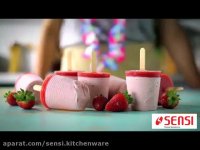 فیلم آموزشی تهیه بستنی چوبی توت فرنگی