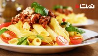 بهونه: طرز تهیه "پاستای گوجه فرنگی تند"