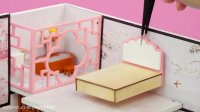 ساخت خانه عروسکی مینیاتوری با 5 اتاق