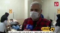 اهدای خون توسط لیدرها و هواداران تیم محبوب نساجی