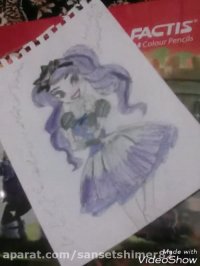 نقاشیم از کیتی چشایر برای مسابقه آیناز جان // توضیحات