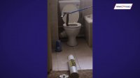 کبرا بزرگ در سیستم دستشویی در پرتوریا بلوک آپارتمان