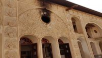 خانه های تاریخی در کاشان آتش گرفت!!