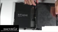 آموزش تعویض تاچ و ال سی دی ipad 3 - ماکروتل