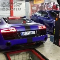 "آئودی R8" هیولای تازه وارد آلمانی به ایران آمد