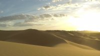 Gobi Desert Sand Dunes Sunset Timelapse