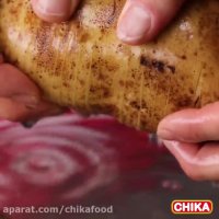 دستور آسان آشپزی: سیب زمینی تنوری با پنیر