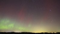 Northern Lights - Time-lapse - Southern Ontario, Canada Oct 24, 2011