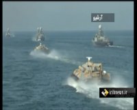 رژه یگان‌های دریایی سپاه در عسلویه در روز نیروی دریایی سپاه