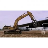 روند خرد کردن هواپیما