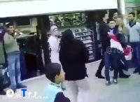 سوریه درحال رقصیدن وشادی كردن، حججی  مفت خورها