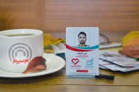 نمونه چاپ کارت عضویت پی وی سی چاپ شده در شرکت کارت پرداز