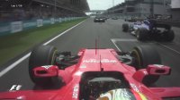 Vettel's First Lap | 2017 Malaysian Grand Prix