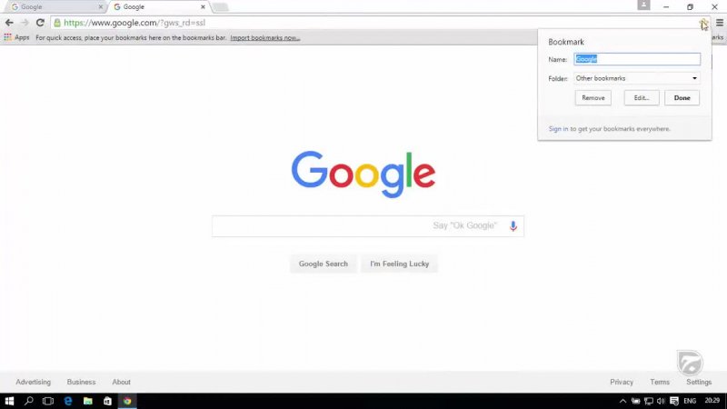مرورگر گوگل کروم علاقه مندی های Google Chrome