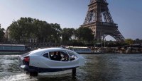 تاکسی پرنده روی آب در پاریس