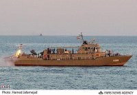 شلیک موشک ناوچه جماران