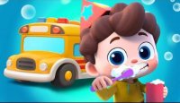 بیبی باس baby bus :: مسواک زدن دندان :: کارتون قشنگ کودکانه