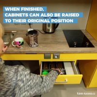 آشپزخانه مخصوص افراد معلول!