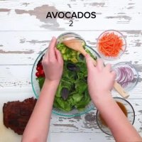 سالاد استیک