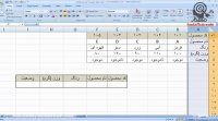 درس پنجم دوره آموزش تصویری و تمرینی اکسل