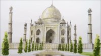 architectural sketching Taj Mahal