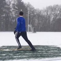 تمرین در برف