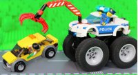 کارتون ماشین پلیس بزرگ در شهر لگو :  ماجراهای پلیسی کودکانه