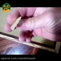 تفاوت عسل موم وحشی بافت (چمبره) با عسل با برگه موم طبیعی