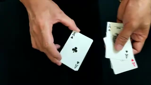 دو حقه شعبده بازی با کارت