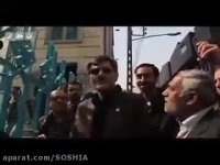 برو ته صف!! - حاشیه حضور کوچک زاده در حوزه رأی گیری