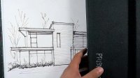 how to draw a house with markers