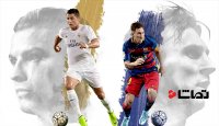 برترین حرکات رونالدو و مسی بازی در دربی اسپانیا