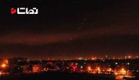 حمله موشکی شبانه به حمص و دمشق