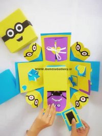 جعبه سورپرایز طرح مینیون