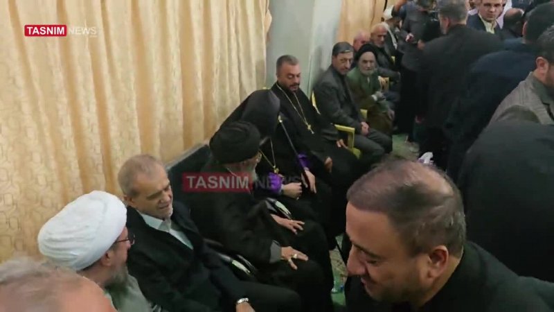 پزشکیان برای حضور در مراسم سالگرد شهدای خدمت وارد تبریز شد